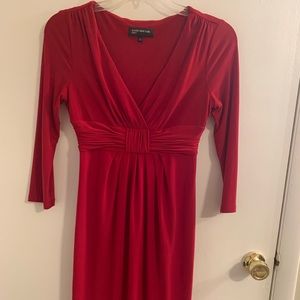 Jones New York Size 4 Knee Length Dress